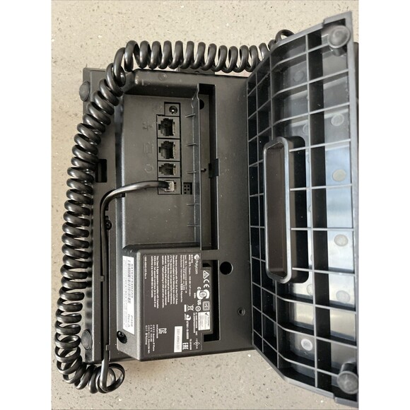 Polycom VVX 450 Ring Central Business VoIP Phone Black VVX450 Parts/Repair Only - Picture 7 of 10